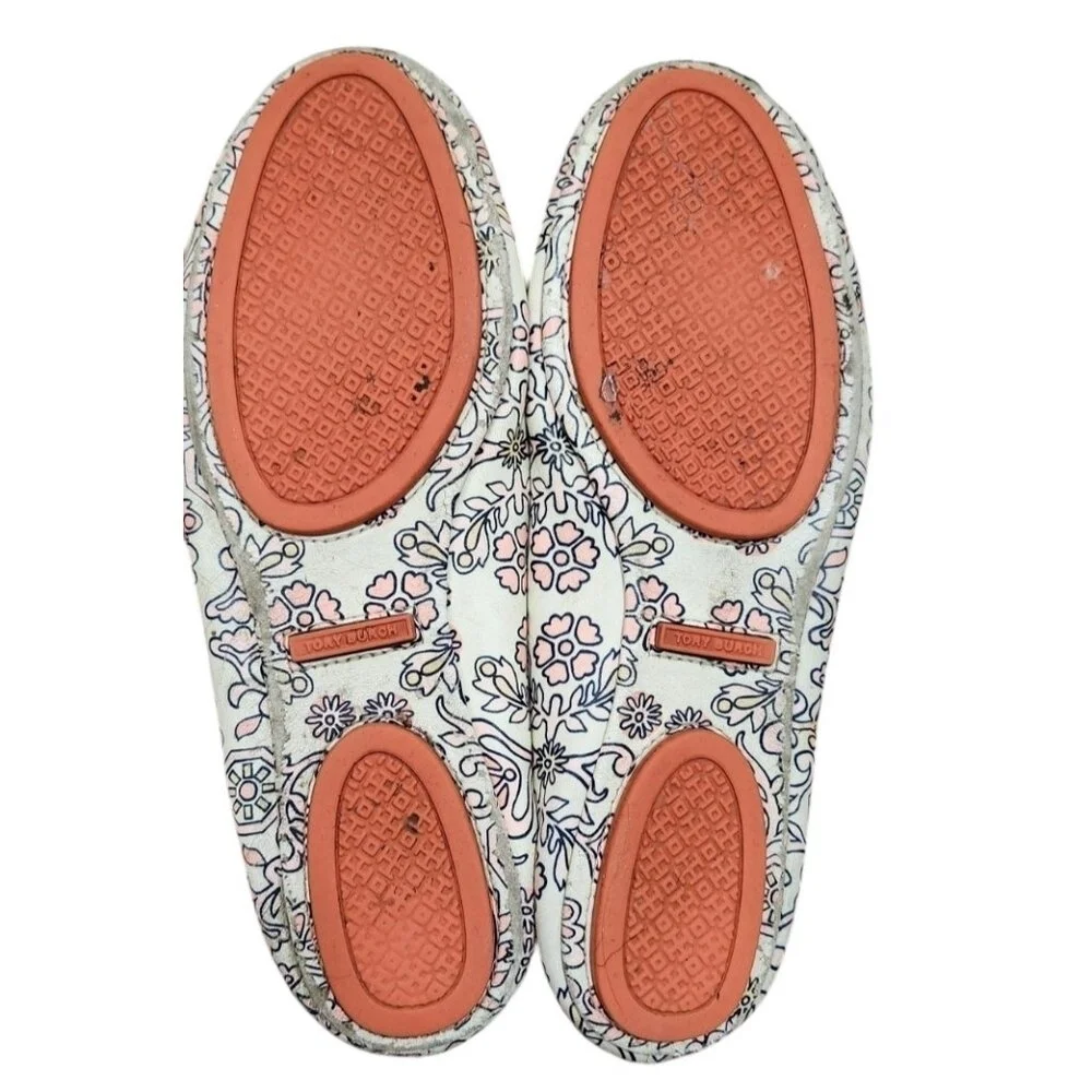 Tory Burch Minnie Travel ballet flats Leather Hicks Garden 6